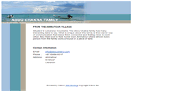 Desktop Screenshot of abouchakra.com
